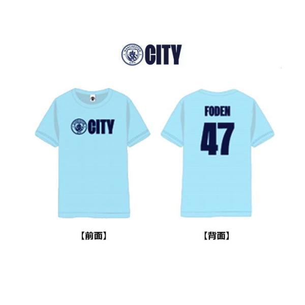 マンチェスター・シティ FODEN 47番 シャツ マンチェスター・シティ MC53644 プレイヤーズTシャツ［#47