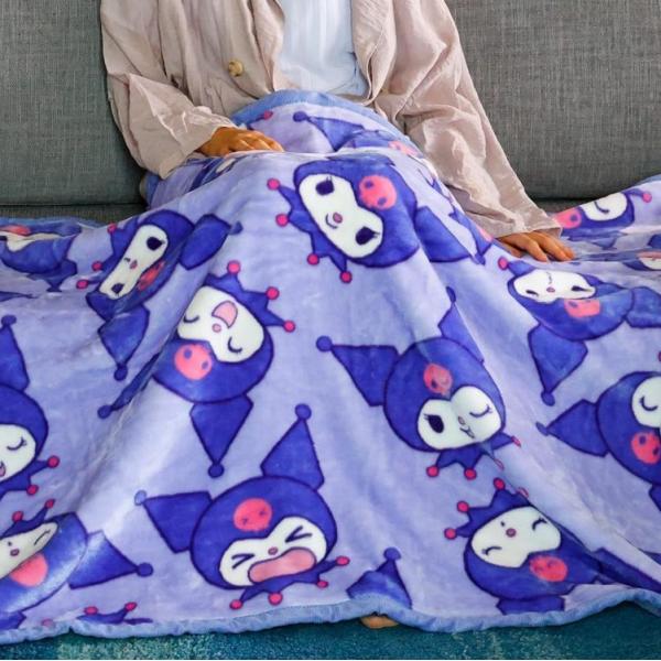 ♡クロミ 敷きパッド ブランケット ハーフサイズ 枕カバー 秘密のメロクロ 冬♡ ♡クロミ 敷きパッド ブランケット ハーフサイズ 枕カバー 秘密の