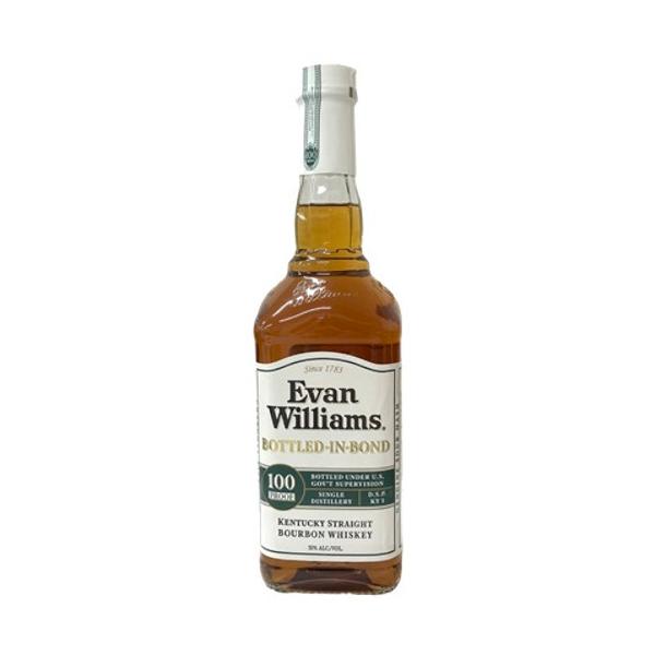 ［お酒 ウイスキー バーボン バーボン］エヴァンウィリアムス ホワイトラベル ボトルドインボンド ５０度 ７５０ml 並行