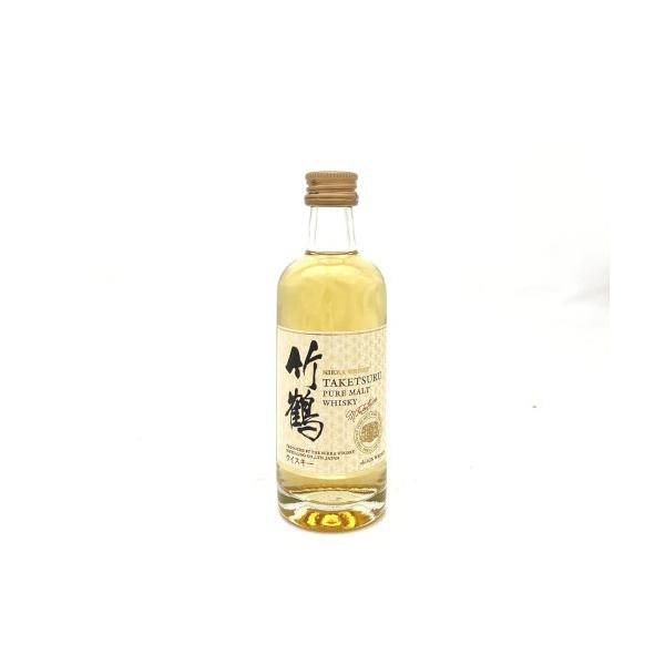 ニッカ 竹鶴　ピュアモルト 43度 50ml ミニチュアボトル