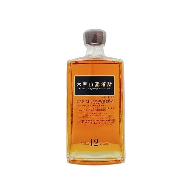 六甲山蒸留所 ピュアモルトウイスキー 12年 720ml : 濱の酒屋中野酒店