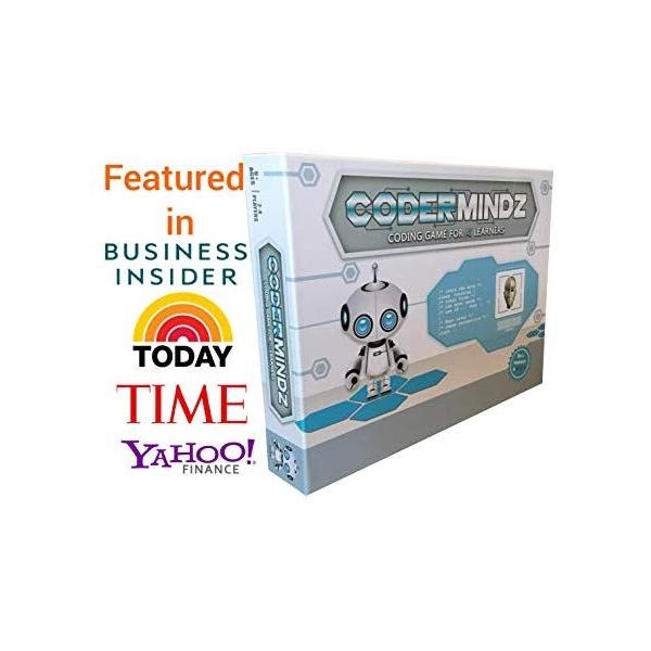 Codermindzゲーム 格安激安 Ai学習者用 Nbcの特徴 6歳以上の男の子と女の子向けの初めてのボードゲーム 人 楽しいロボットや神経の冒険を通じて