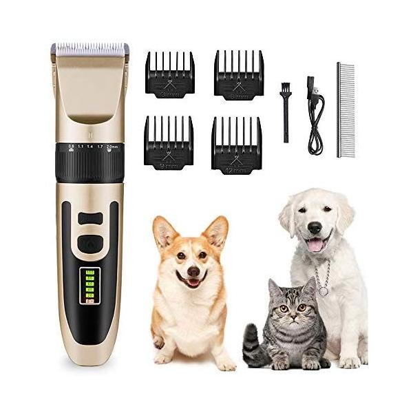 ペット用バリカン 犬 猫 プロ用 トリマー 足裏 全身カット用 刈り高さ