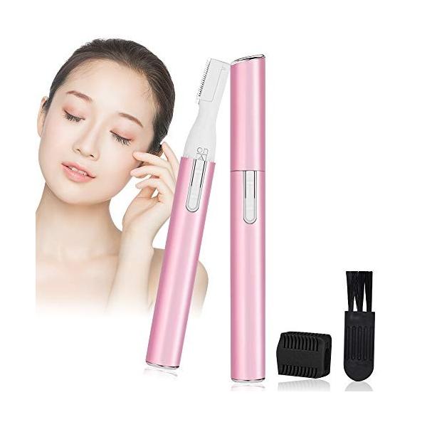 Wawj 眉毛シェーバー フェイスシェーバー 眉毛カッターメンズ まゆげカッター 眉毛剃り フェイス用 顔 電動 レディースシェーバー 店舗