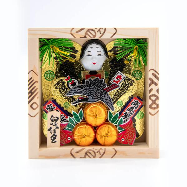 開運 福枡飾（大） 開運・金運・財運UP・家内安全・交通安全 縁起物/OP