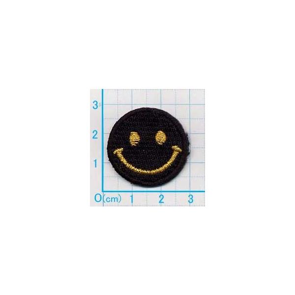 送料63円 スマイルマークs 黒金 3枚セット アイロンワッペン 刺繍 アップリケ 小さいニコちゃんマーク Buyee Buyee Japanischer Proxy Service Kaufen Sie Aus Japan