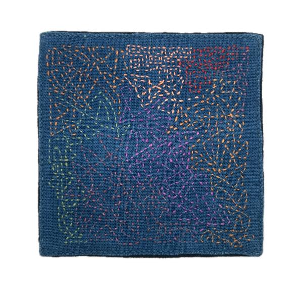 エスニックモチーフ刺繍 アジアン雑貨手芸材料 プリミティブアート