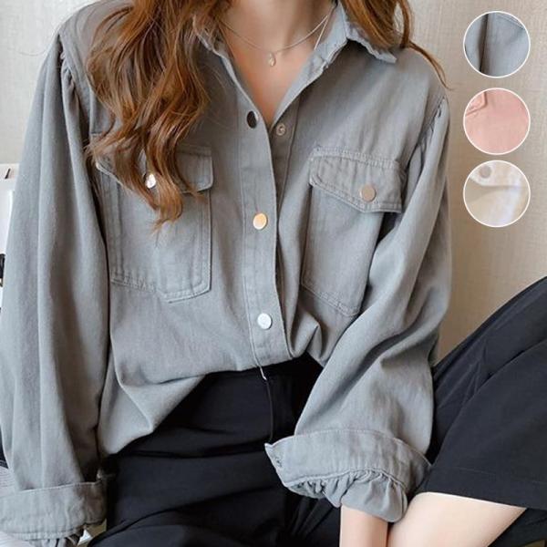 値下げ シャツ レディース ブラウス 長袖 ゆったり 白 長袖シャツ ピンク 春 秋 ライトアウター シャツジャケット 春夏新作 Hx21aug28vcxcs09 しろくまstore 通販 Yahoo ショッピング