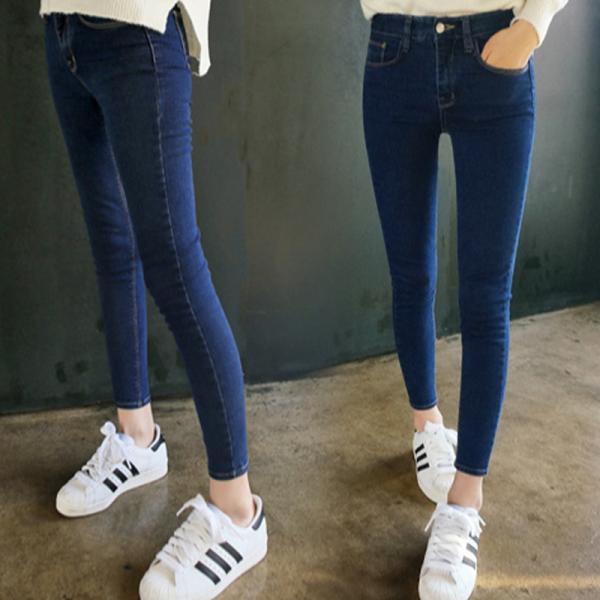 スキニーパンツ デニムパンツ レディース ストレッチ シンプル スキニージーンズ ロング丈 大きいサイズ 美脚 ボトムス スリム お洒落 可愛い Hx21jun28vnzk05 しろくまstore 通販 Yahoo ショッピング