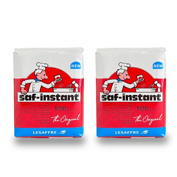 「サフ 赤 インスタントドライイースト 500g×2個」たくさん消費される方のためにお安く購入していただけるページとなります。他のイーストでは得られない香ばしい香り。生イーストの半分以下の量で優れた発酵持続力を発揮する安定性抜群のイーストで...