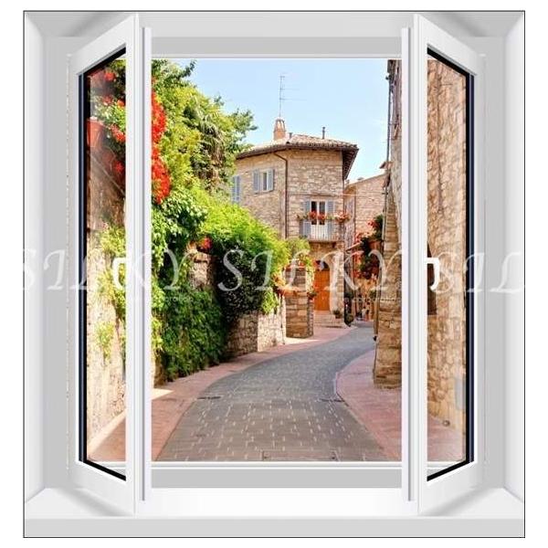 ウォールステッカー オーダーメイド 窓 ウィンドーシリーズ 防水 縦長 ヨーロッパの路地裏 シール 賃貸 装飾 ウォールデコ 送料無料 はがせる 壁紙 Buyee Buyee 提供一站式最全面最专业现地yahoo Japan拍卖代bid代拍代购服务 Bot Online