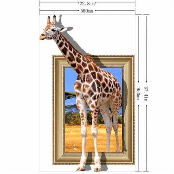 ウォールステッカー トリック アート 3d 鹿 オーダーメイド トリックアートシリーズ シール はがせる 壁紙 防水 Buyee Servis Zakupok Tretim Licom Buyee Pokupajte Iz Yaponii