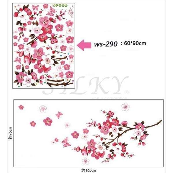 桃の花と蝶 ウォールステッカー ウォール ステッカー シール 北欧 自然 壁紙 花 ピーチ ちょう はがせる壁紙 貼ってはがせる壁紙 壁 ウオール 剥がせる壁 Buyee Buyee Japanese Proxy Service Buy From Japan Bot Online