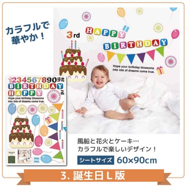 12種類から選べる お誕生日ウォールステッカー 誕生日 ウォール ステッカー ケーキ ガーランド ガーラント バースデーパーティ飾り 風船 月齢 マンスリー Buyee Buyee Japanese Proxy Service Buy From Japan Bot Online