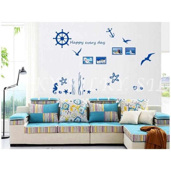 ウォールステッカー 窓 風景 おしゃれ シール お風呂 トイレ 海 ビーチ キッチン かわいい 壁紙 インテリア ハワイ 青 ブルー 緑 リゾート 窓の景色 植物 Vr0177 Vr0177 Value Deco Park 通販 フルカラー タコ舷窓ウォール ステッカー Wilsonvillecoc Com