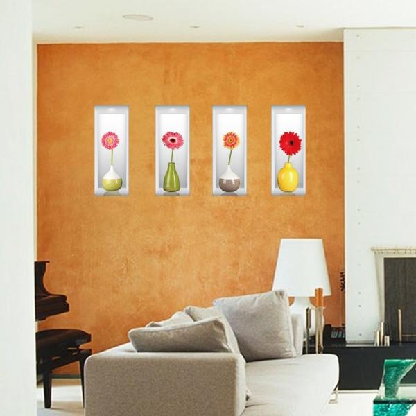 D2 Silkyroom ウォールステッカー 花瓶の花 Ws 9 トリックアート ウォール ステッカー シール 北欧 自然 壁紙 はがせる壁紙 壁 窓 キッチン お風呂 浴室 ト Buyee Buyee Japanese Proxy Service Buy From Japan Bot Online