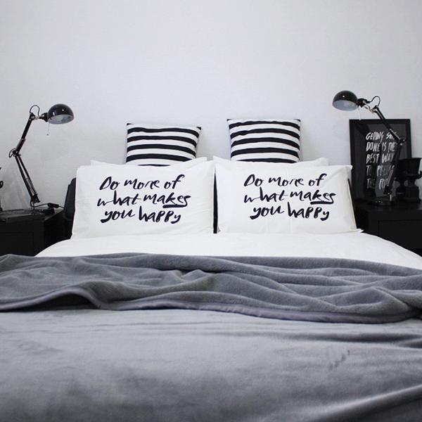 ピローカバーDo more 枕カバー モノトーン sisdesign : sisdesign