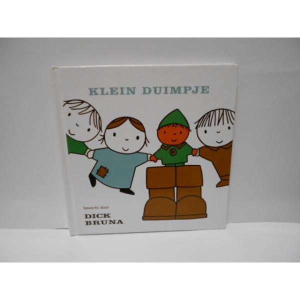 ディック・ブルーナ(Dick Bruna) オランダの絵本作家ブルーナの絵本 「 親指こぞう 」です。KLEIN DUIMPJEハードカバー　1996年 25Pサイズ16cm×16cm状態　良　破れ折れ書き込みなし。