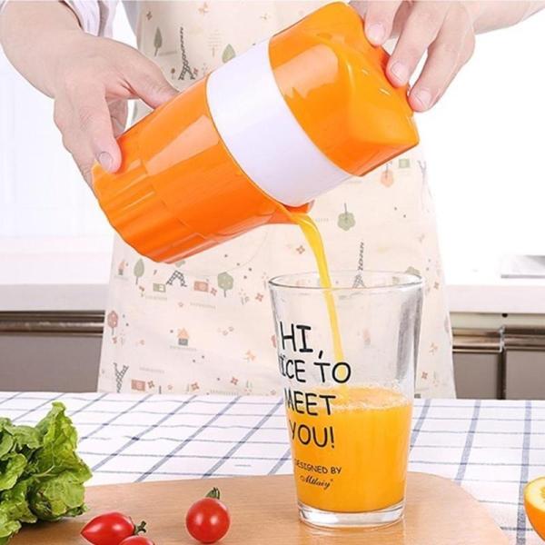 ハンドジューサー 果汁絞り器 オレンジ レモン フルーツ スクイーザ :na02048:獅子丸堂 通販 