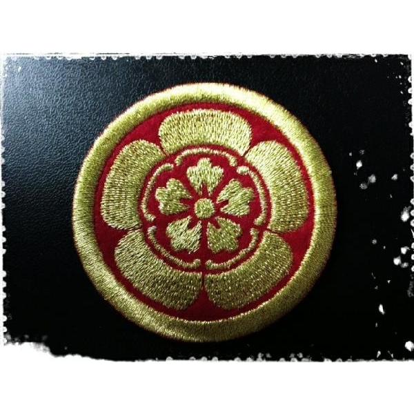 家紋ワッペン 丸に織田木瓜 アイロン接着和柄紋章刺繍オーダー Buyee Buyee 提供一站式最全面最專業現地yahoo Japan拍賣代bid代拍代購服務