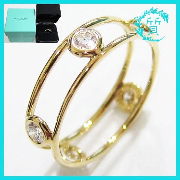 あ*く様 Tiffany & Co peretti 750 ダイヤ指輪 2点セッ Tiffany & Co peretti 750 ダイヤ指輪 2点セット 箱付き