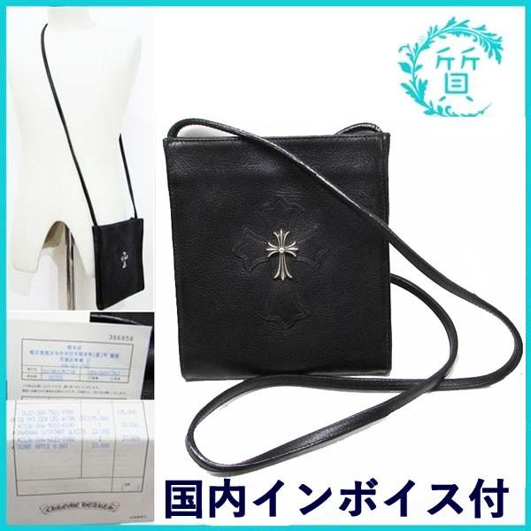 CHROME HEARTS（クロムハーツ） 国内原本付き レザー ショルダーバッグ 