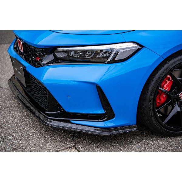 シビックタイプR、FＬ5 COLORCONCEPT、フロントリップ FL5 CIVIC typeR フォージドカーボンフロントリップスポイラー Debut