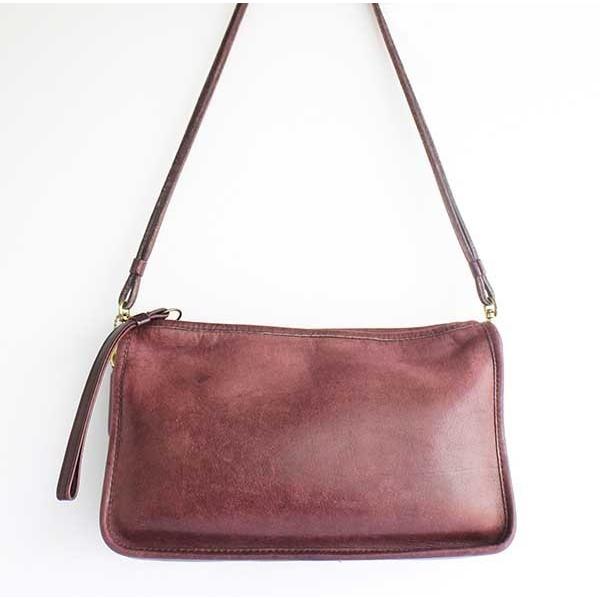 COACH ☆70s USA製 オールド コーチ レザー ショルダーバッグ  