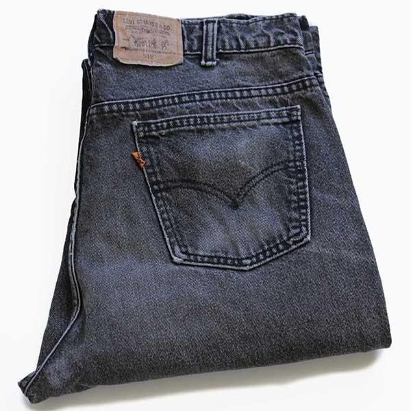 Levi's ☆80s カナダ製 Levi'sリーバイス 619 ブラック デニム Levi's ☆80s カナダ製 Levi'sリーバイス 619 ブラック デニム