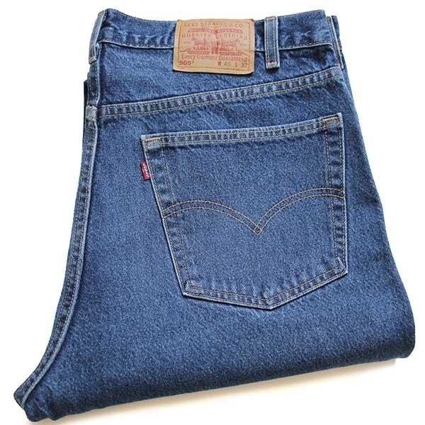 Levi's ☆00s USA製 Levi'sリーバイス 505 デニムパンツ w40☆94
