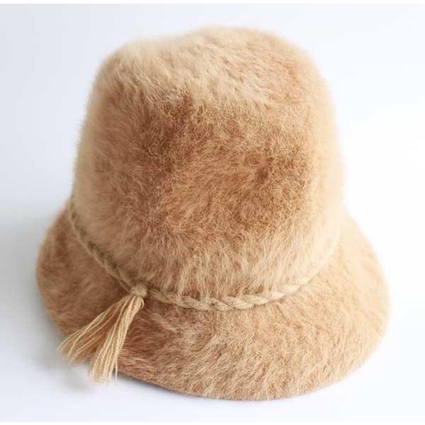 KANGOL ビンテージ 英国製 KANGOLカンゴール ファーハット ピンク 