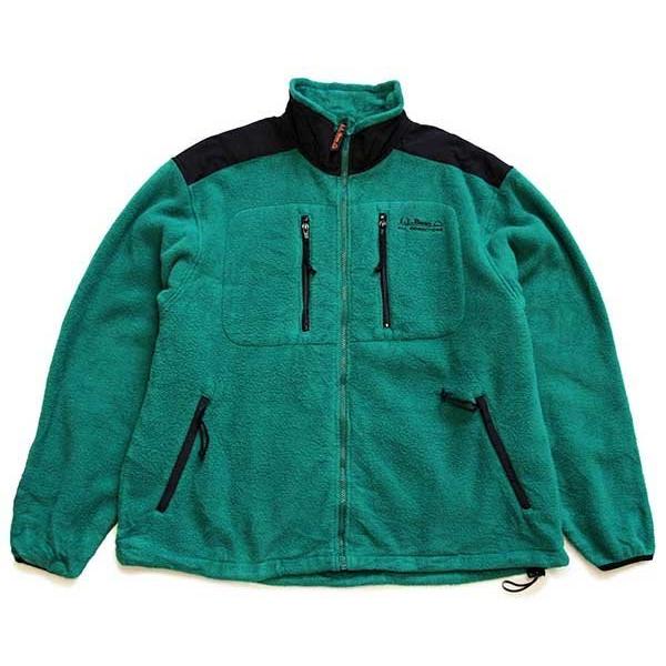 L.L.Bean 90s ALL CONDITIONS 刺繍 ライナー フリースジャケット L.L.Bean 90s ALL CONDITIONS 刺繍 ライナー フリースジャケット