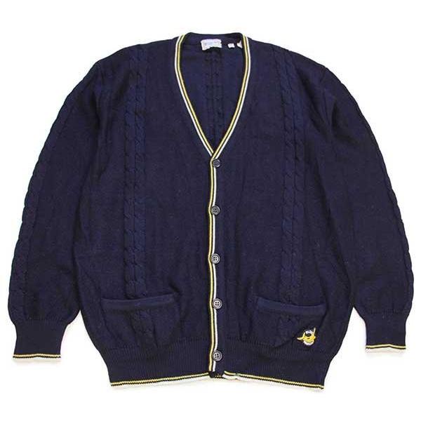 80s イタリア製 Ermenegildo Zegna パッチ付き ケーブル編み 80s イタリア製 Ermenegildo Zegna パッチ付き ケーブル編み