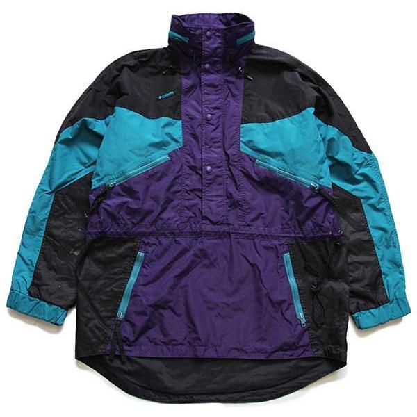 Columbia 90s Columbiaコロンビア マルチカラー 切り替え ハーフ Columbia 90s Columbiaコロンビア マルチカラー 切り替え ハーフ