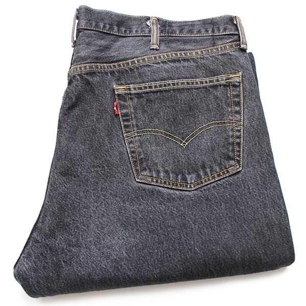 Levi's（リーバイス） メキシコ製 501 先染め ブラック デニムパンツ