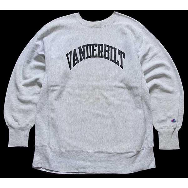 Champion 80s USA製 Championチャンピオン VANDERBILT リバース 