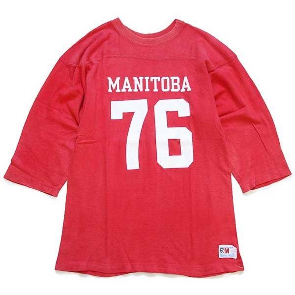 70s champion ナンバリングTフットボールT ヴィンテージ USA製 ビンテージ 44 ナンバリング フットボール Tシャツ USA製 Champion 70s