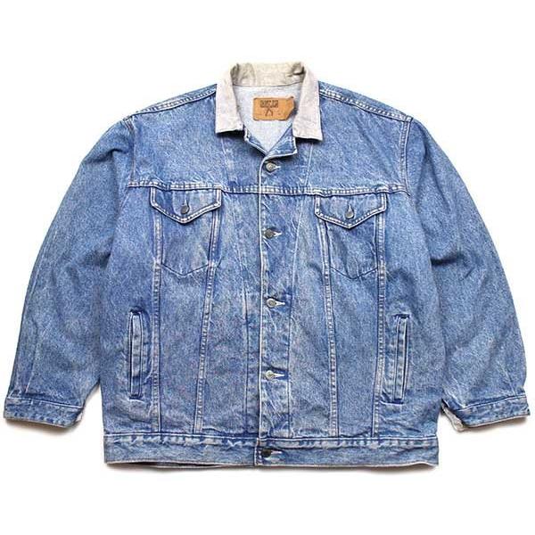 GAP 90s USA製 GAPギャップ デニムジャケット 4ポケット☆特大 GAP 90s USA製 GAPギャップ デニムジャケット 4ポケット☆特大