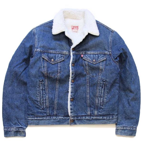 Levi's（リーバイス） 80s USA製 70608 ボアライナー デニムジャケット