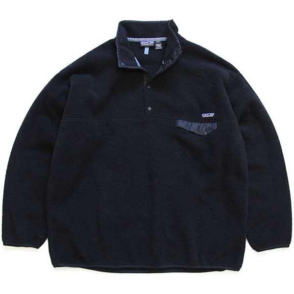 patagonia パタゴニアスナップt フリースシンチラブラック00s