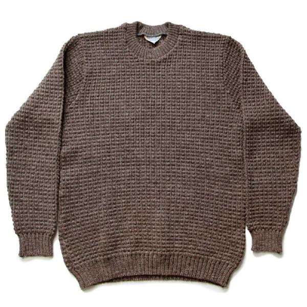 70s ニュージランド製 Kairanga ウール ポップコーンニット セーター