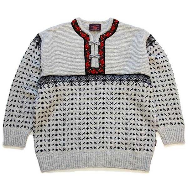 ノルウェー製 TELEMARK STYLE BY SKJAEVELAND ノルディック柄  