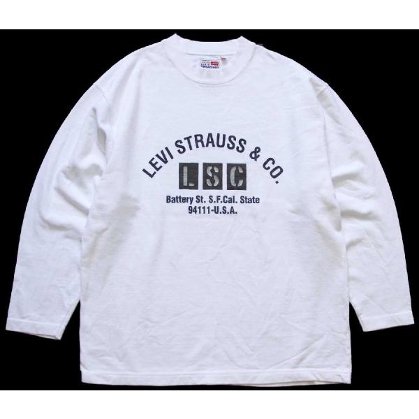 Levi's 90s Levi'sリーバイス LSC ロゴ ステンシル&染み込み Levi's 90s Levi'sリーバイス LSC ロゴ ステンシル&染み込み