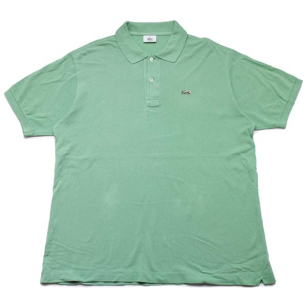 ラコステ ポロシャツ フランス製 グリーン LACOSTE（ラコステ） 00s LACOSTEラコステ ワンポイント コットン