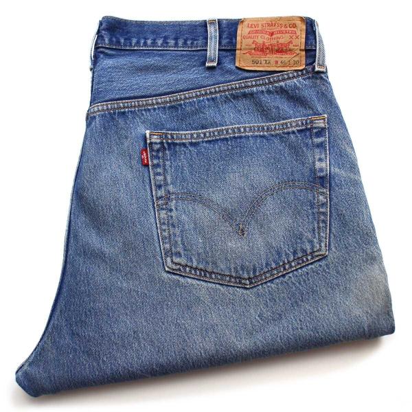 【00s】Levi's 501xx メキシコ製 リジッド W38 Levi's（リーバイス） 00s メキシコ製 501 デニムパンツ ヒゲ w43