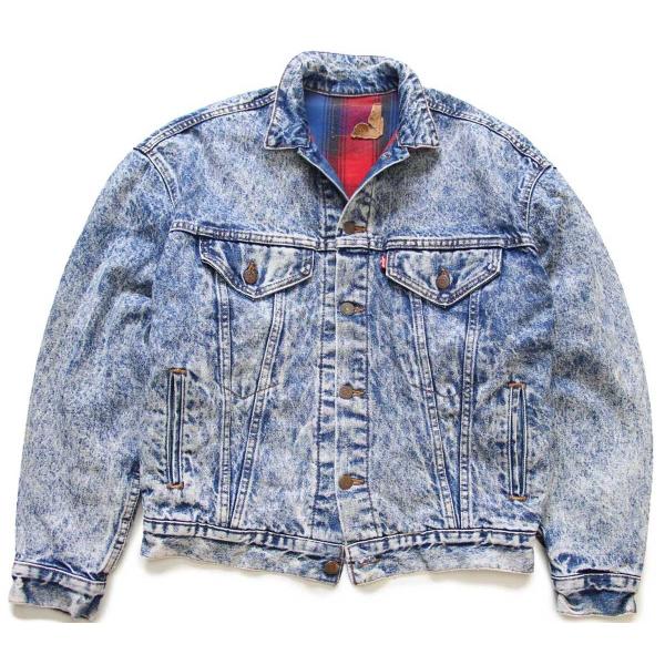 Levi's 80s USA製 Levi'sリーバイス 57529 チェック ネルライナー ケミカルウォッシュ デニムジャケット 4ポケット☆アシッド ビンテージ : Used Clothing Sixpacjoe - 通販 - Yahoo!ショッピング Levi's 80s USA製 Levi'sリーバイス 57529 チェック ネルライナー ケミカルウォッシュ デニムジャケット 4ポケット☆アシッド ビンテージ : Used Clothing Sixpacjoe - 通販 - Yahoo!ショッピング