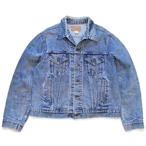 Levi's（リーバイス） 80s USA製 ダメージ デニムジャケット 4ポケット