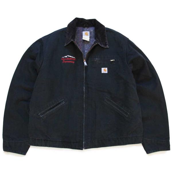 Carhartt 90s USA製 carharttカーハート HALLIBURTON 刺繍 Carhartt 90s USA製 carharttカーハート HALLIBURTON 刺繍