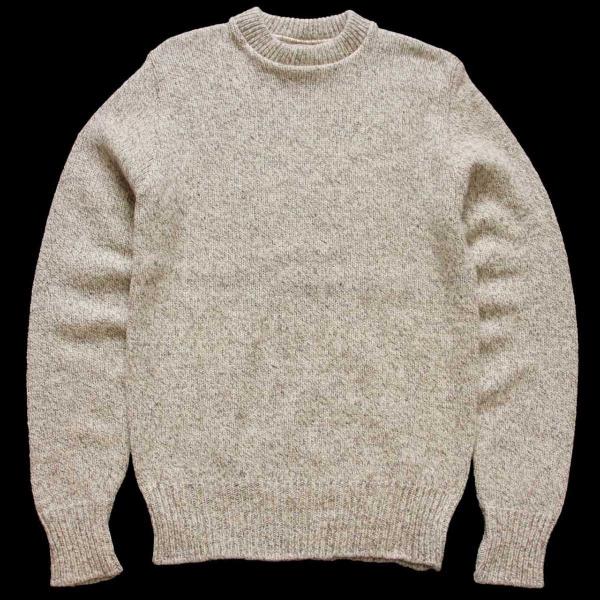 L.L.Bean（エルエルビーン） 80s USA製 無地 ウールニット セーター