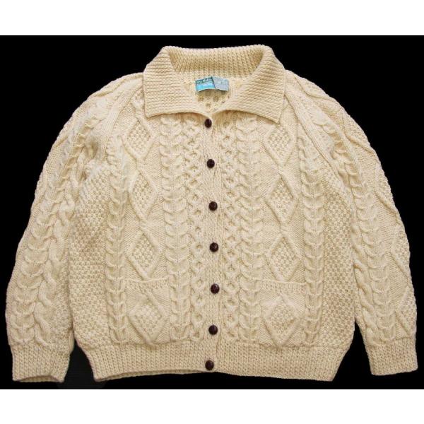 John Molloy（ジョンモロイ） アイルランド製 ケーブル編み 襟付き